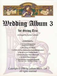 Wedding 3 Trio - Score -William P. Latham