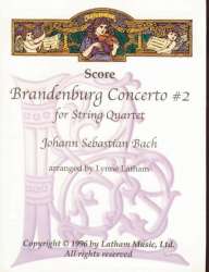 Brandenburg 2 - Score - Johann Sebastian Bach / Arr. William P. Latham
