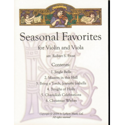 Seasonal Favorites - Violine & Viola -Frost