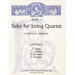 Suite for String Quartet -Rabinowitz