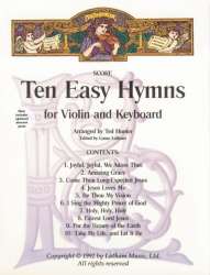 10 Easy Hymns - Violin - Hunter