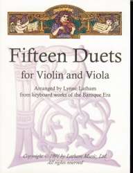 15 Duos Violine/Viola -William P. Latham