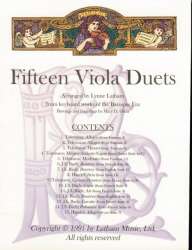 15 Viola Duets - William P. Latham