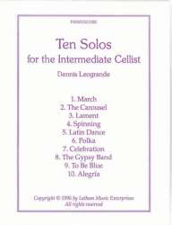 10 Solos for the Intermediate Cellist - Leogrande