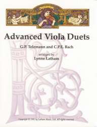 Advanced Viola Duets - Carl Philipp Emanuel Bach / Arr. William P. Latham