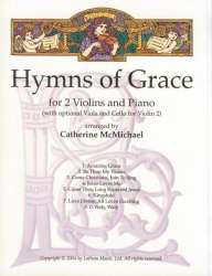 Hymns of Grace for 2 Violins and Piano -Traditional / Arr.Catherine McMichael