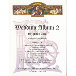 Wedding 2 Piano Trio -William P. Latham