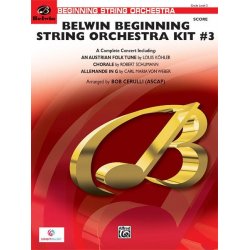 Belwin Beginning String Orchestra Kit #3 -Bob Cerulli