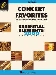 Essential Elements - Concert Favorites Vol. 2 - 04 Bassoon (english) - Diverse / Arr. John Moss