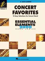 Essential Elements - Concert Favorites Vol. 2 - 06 Alto Clarinet (english) - Diverse / Arr. John Moss