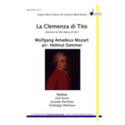 La clemenza di tito -Wolfgang Amadeus Mozart / Arr.Helmut Sommer