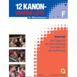 12 Kanon-Warm-Ups F Stimme (Horn) - Norbert Voll