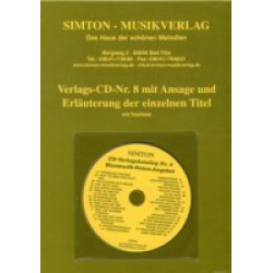 Promo Kat + CD: Simton - Verlags CD Nr. 8
