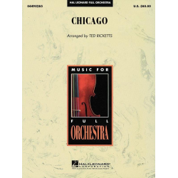Chicago (Full Orchestra) -John Kander / Arr.Ted Ricketts