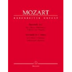 Serenade c-Moll KV388 : für 2 Oboen, - Wolfgang Amadeus Mozart