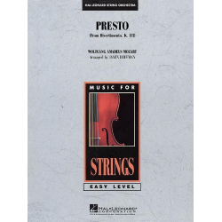 Presto (from Divertimento, KV 113) - Wolfgang Amadeus Mozart / Arr. Jamin Hoffman