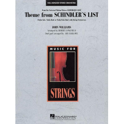Theme from Schindler's List - for Violin Solo, Violin Duet, or Violin/Viola Duet - John Williams / Arr. Robert Longfield