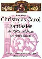 Christmas Carol Fantasies - Violine & Piano - Traditional / Arr. Katrina Wreede