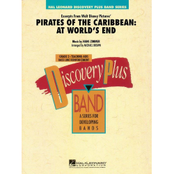 Excerpts from Pirates of the Caribbean: At World's End - Hans Zimmer / Arr. Michael Brown