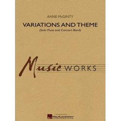 Variations and Theme (for Flute Solo and Band) - Anne McGinty