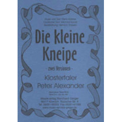 Die kleine Kneipe (Zwei Versionen) - Pierre Kartner / Arr. Heinrich Theisen