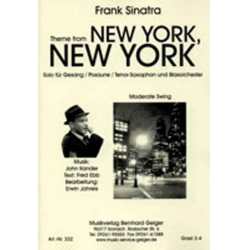 JE: New York, New York - Frank Sinatra -Frank Sinatra / Arr.Erwin Jahreis