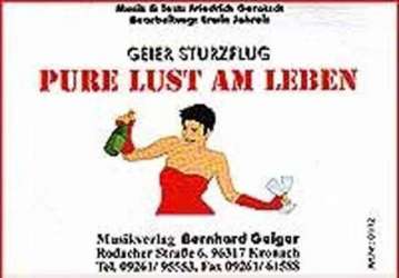 Pure Lust am Leben (Geier Sturzflug) - Friedrich Geratsch / Arr. Erwin Jahreis
