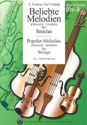Beliebte Melodien Band 4 - 3. Violine (= Viola) -Diverse / Arr.Alfred Pfortner