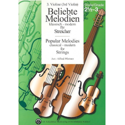 Beliebte Melodien Band 4 - 3. Violine (= Viola) - Diverse / Arr. Alfred Pfortner