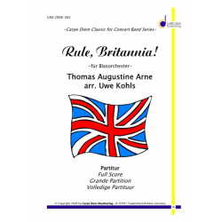 Rule, Britannia! -Thomas Augustine Arne / Arr.Uwe Kohls