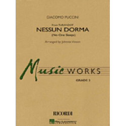 Nessun Dorma (from Turandot) -Giacomo Puccini / Arr.Johnnie Vinson