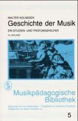 Buch: Geschichte der Musik -Walter Kolneder
