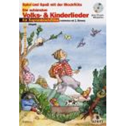 Die schönsten Volks- und Kinderlieder für 1-2 Sopran-Blockflöten - Hans und Marianne Magolt