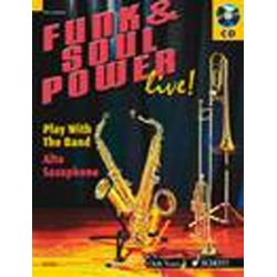 Funk & Soul Power live! - Play Along Tenorsax -Diverse / Arr.Gernot Dechert
