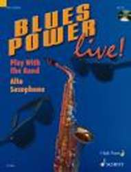 Blues Power live! - Altsax & Play Along CD -Gernot Dechert