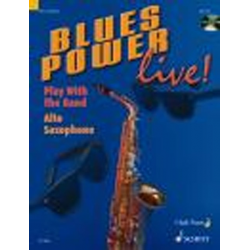 Blues Power live! - Altsax & Play Along CD - Gernot Dechert