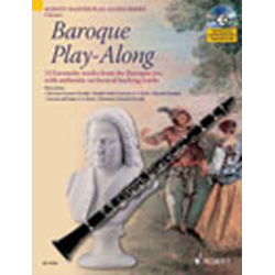 Baroque Play-Along for Clarinet - Max Charles Davies