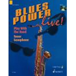 Blues Power live! - Tenorsax & Play Along CD - Gernot Dechert