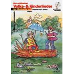Die schönsten Volks- und Kinderlieder für 1-2 Klarinetten - Traditional / Arr. Hans und Marianne Magolt