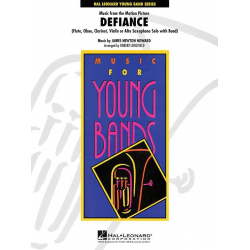 Music from Defiance (Solo for Clarinet, Violin, Flute, Oboe or Alto Sax with Band) -James Newton Howard / Arr.Robert Longfield