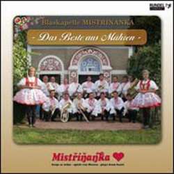 CD "Das Beste aus Mähren" -Blaskapelle Mistrinanka / Arr.Ltg.: Frantisek Pavlus