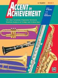 Accent on Achievement, Book 3 - Trumpet -John O'Reilly / Arr.Mark Williams