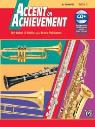 Accent on Achievement, Book 2 - Trumpet -John O'Reilly / Arr.Mark Williams