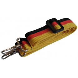 Vuvuzela-Deutschland-Tragegurt schwarz-rot-gelb