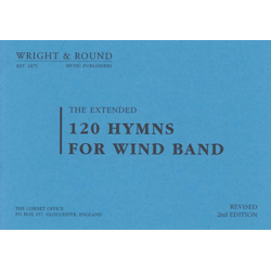120 Hymns for Wind Band (DIN A 4 Edition) - 33 Percussion / Drums (Schlagzeug) -Ray Steadman-Allen