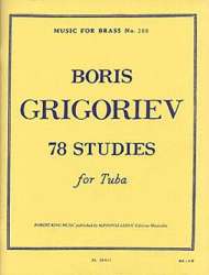 78 Studies for Tuba - Boris Grigoriev