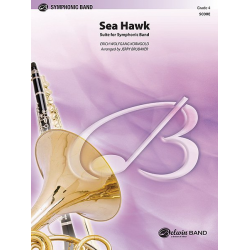 Sea Hawk (concert band score/parts) - Erich Wolfgang Korngold / Arr. Jerry Brubaker