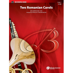Two Romanian Carols - Bela Bartok / Arr. Douglas E. Wagner