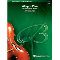 Allegro Vivo (from Concerto Grosso Opus 6, #5) - Georg Friedrich Händel (George Frederic Handel) / Arr. Tim McCarrick