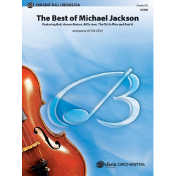 The Best of Michael Jackson (Featuring Bad, Human Nature, Billie Jean, The Girl Is Mine, Beat It) (1) - Michael Jackson / Arr. Victor López